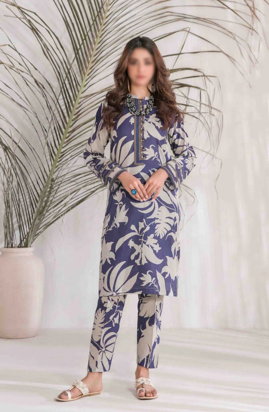 DIVANI VOL II Stitched Digital Printed 2pcs Collection 2024 - D 2120