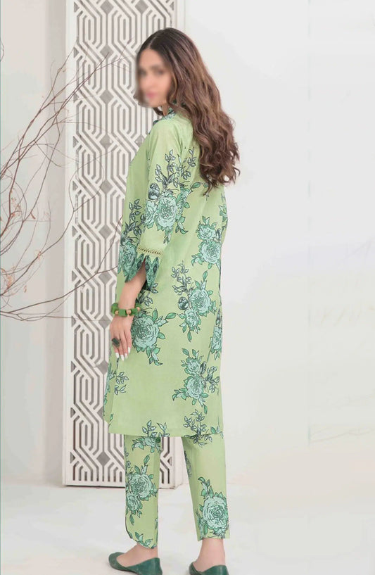 DIVANI VOL II Stitched Digital Printed 2pcs Collection 2024 - D 2121