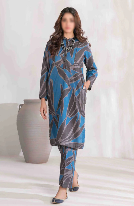 DIVANI VOL II Stitched Digital Printed 2pcs Collection 2024 - D 2124
