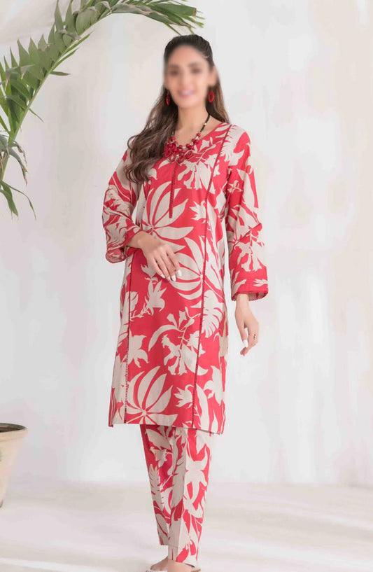DIVANI VOL II Stitched Digital Printed 2pcs Collection 2024 - D 2129