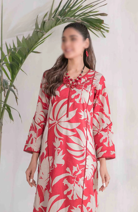 DIVANI VOL II Stitched Digital Printed 2pcs Collection 2024 - D 2129