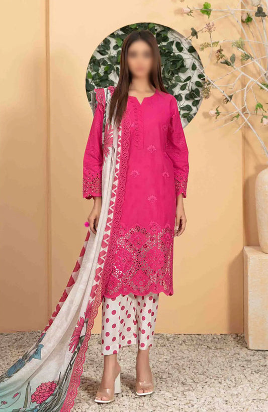 Rena - Schiffli Embroidered Lawn Collection - D 2544