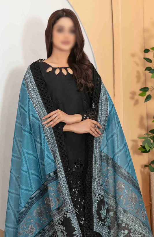 Rena - Schiffli Embroidered Lawn Collection - D 2545