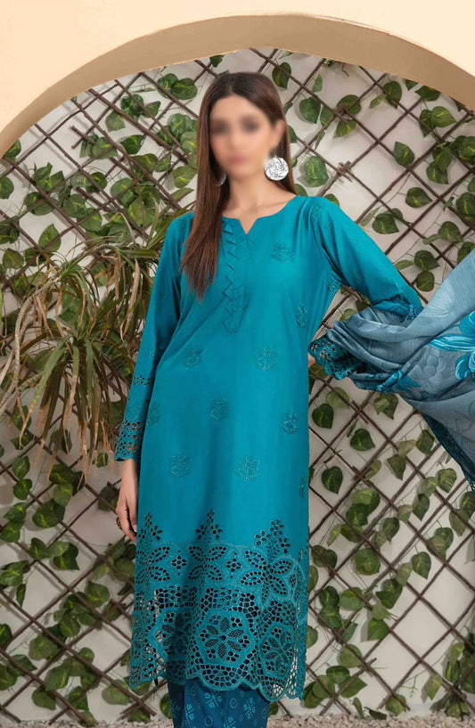 Rena - Schiffli Embroidered Lawn Collection - D 2547