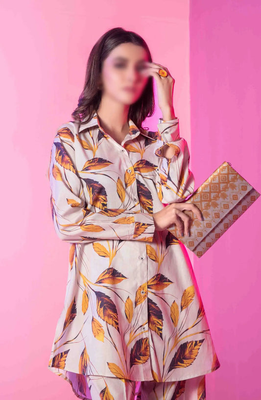 Luna with Clutch Stitched Lawn 2 Piece Collection - D 2671