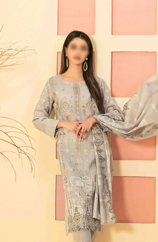 Gulshanara Vol IV - Embroidered Lawn Banarsi Collection - D 2704