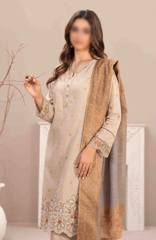 Mismah Vol I - Stitched Embroidered Broshia Lawn Collection - D 2746