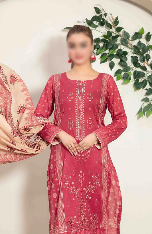 Dilek Embroidered Digital Printed Lawn Collection 2024 - D 2771