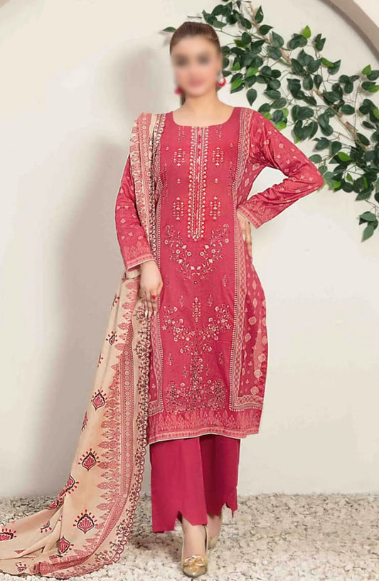 Dilek Embroidered Digital Printed Lawn Collection 2024 - D 2771