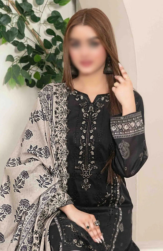 Dilek Embroidered Digital Printed Lawn Collection 2024 - D 2773