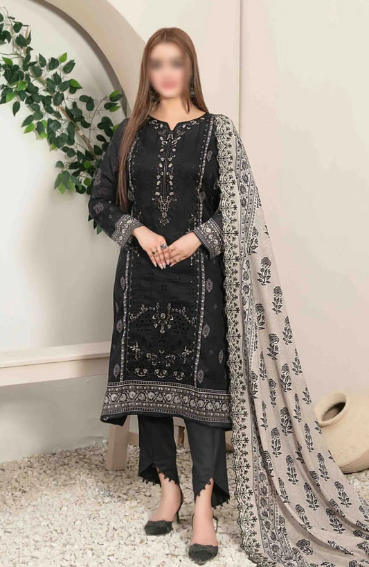 Dilek Embroidered Digital Printed Lawn Collection 2024 - D 2773