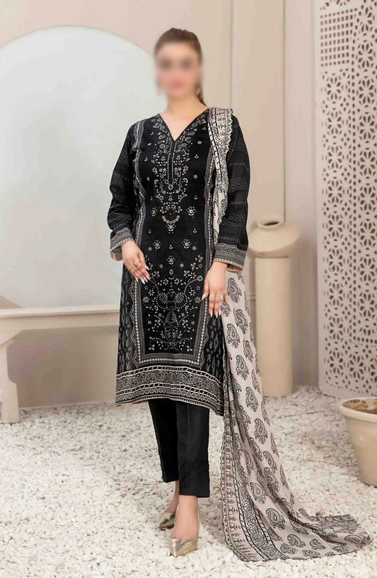 Dilek Embroidered Digital Printed Lawn Collection 2024 - D 2775