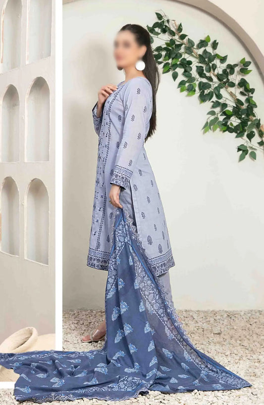 Dilek Embroidered Digital Printed Lawn Collection 2024 - D 2780