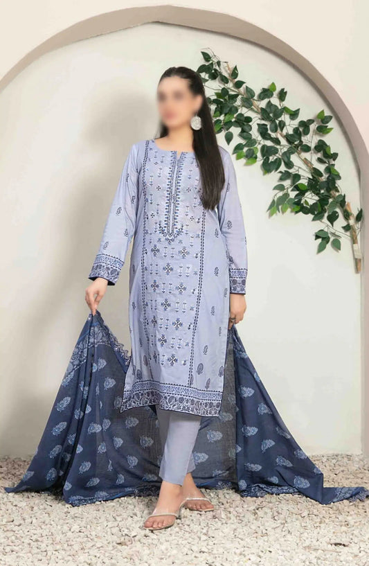 Dilek Embroidered Digital Printed Lawn Collection 2024 - D 2780