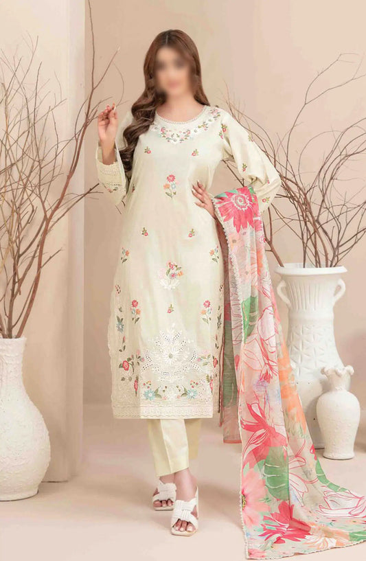 Mahlaa VOL I - Stitched Embroidered Lawn Collection - D 2781
