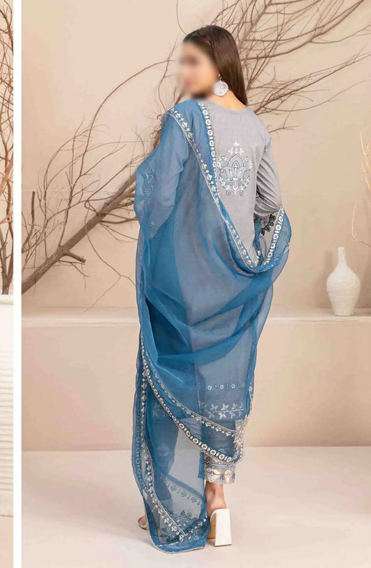 Mahlaa VOL I - Stitched Embroidered Lawn Collection - D 2782