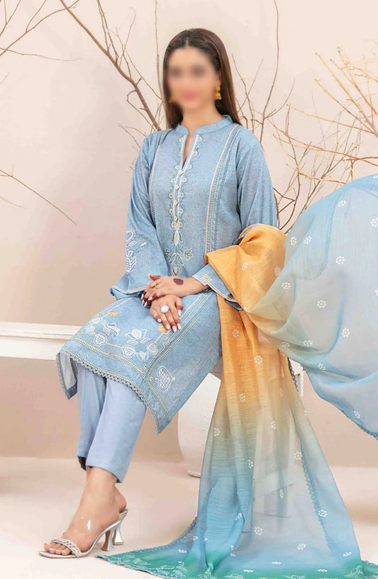 Mahlaa VOL I - Stitched Embroidered Lawn Collection - D 2786