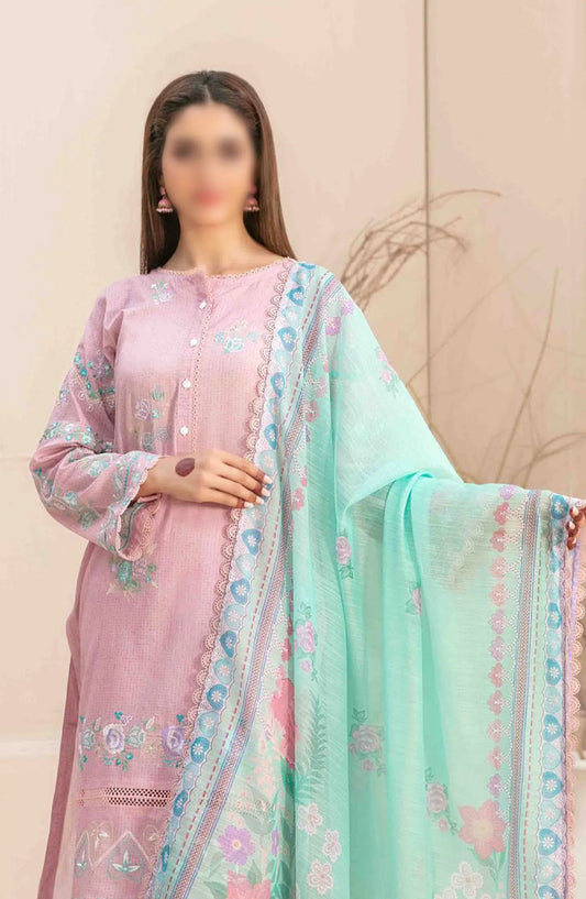 Mahlaa VOL I - Stitched Embroidered Lawn Collection - D 2789