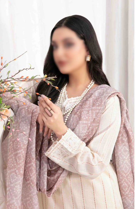 Lekeesha Stitched Fancy Embroidered Lawn Collection - D 2829