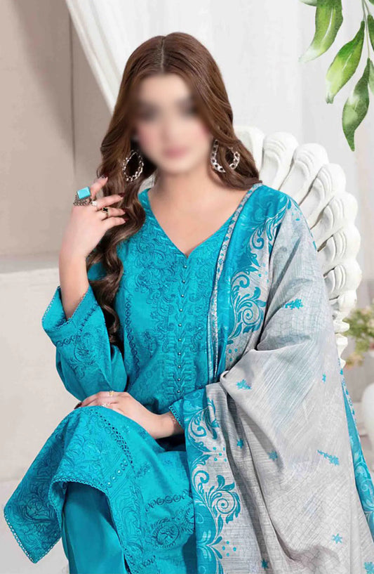 Lekeesha Stitched Fancy Embroidered Lawn Collection - D 2831