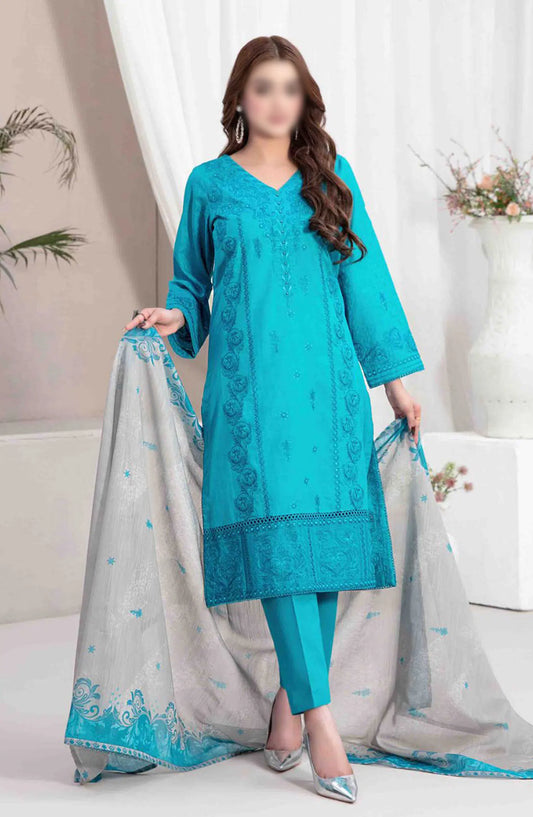 Lekeesha Stitched Fancy Embroidered Lawn Collection - D 2831