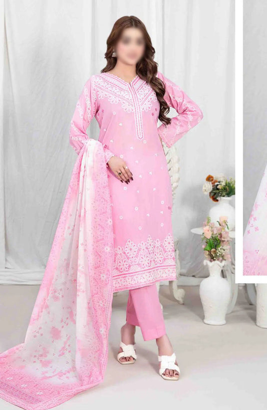 Lekeesha Stitched Fancy Embroidered Lawn Collection - D 2832