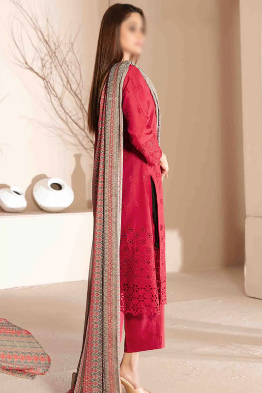 Daiba - Fancy Schiffli Lawn Collection - D 2876