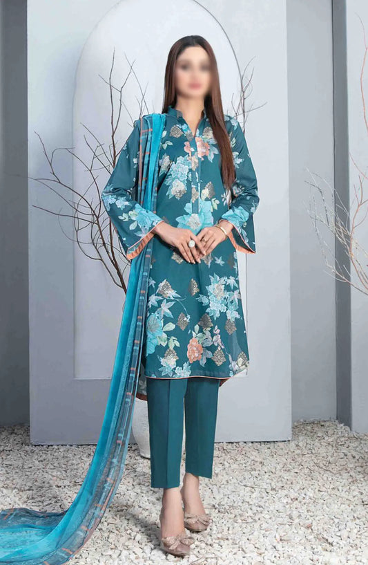 Ainaz - Digital Printed Broshia Lawn Collection 2024 - D 2978