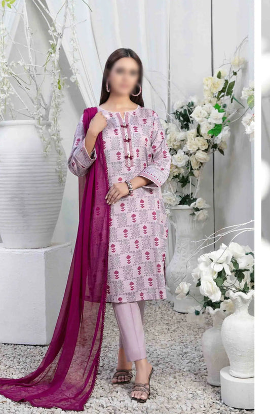 Guliz Vol I - Stitched Digital Printed Lawn Collection - D-2992