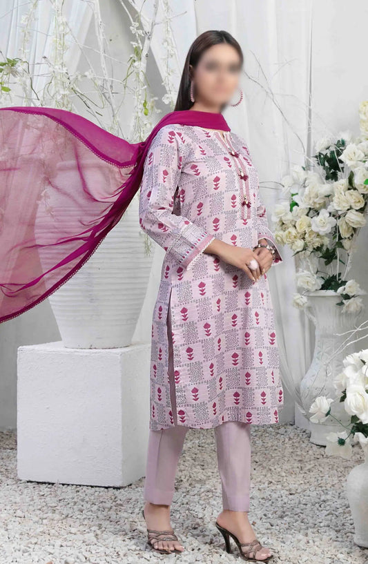 Guliz Vol I - Stitched Digital Printed Lawn Collection - D-2992