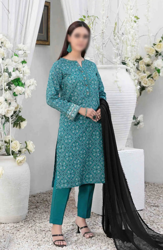 Guliz Vol I - Stitched Digital Printed Lawn Collection - D-2995