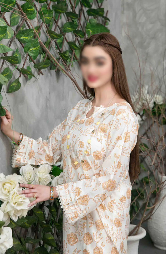 Cimrin - Digital Printed Lawn 2pcs Collection - D 3094