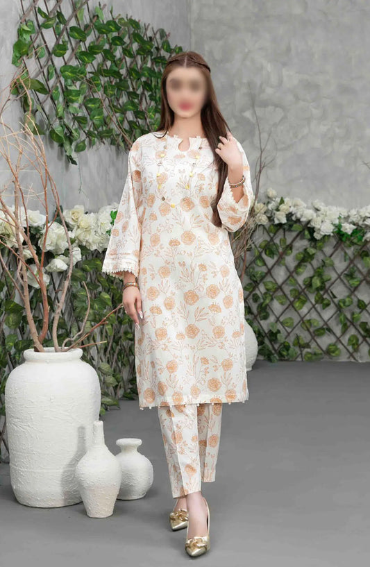 Cimrin - Digital Printed Lawn 2pcs Collection - D 3094