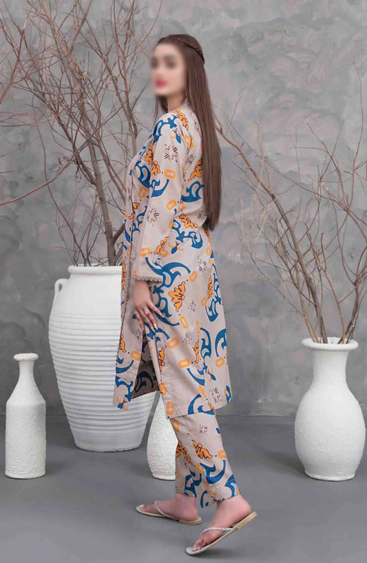 Cimrin - Digital Printed Lawn 2pcs Collection - D 3099