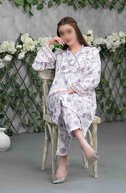 Cimrin - Digital Printed Lawn 2pcs Collection Vol 01 2024 - D-3100