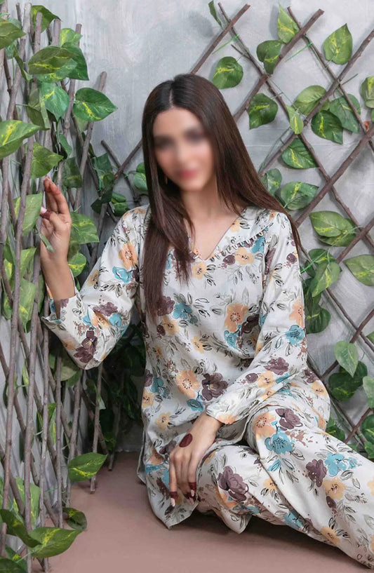 Cimrin - Digital Printed Lawn 2pcs Collection - D 3104