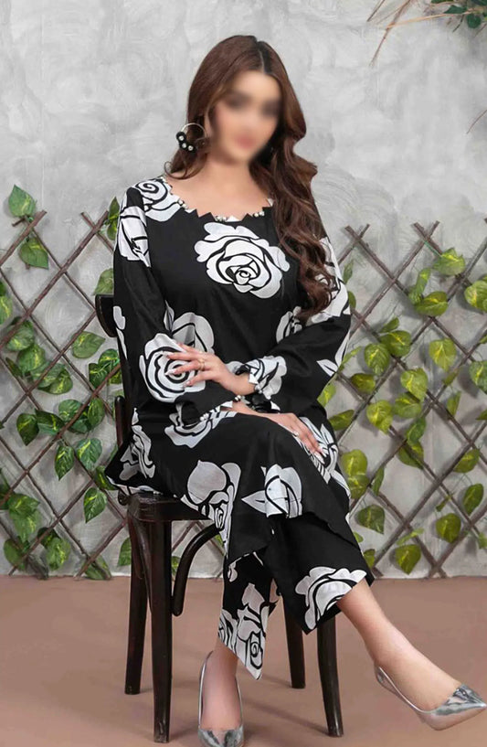 Cimrin - Digital Printed Lawn 2pcs Collection - D 3105