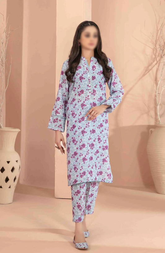 Anha - Stitched Digital Printed Swiss Collection - D 3215