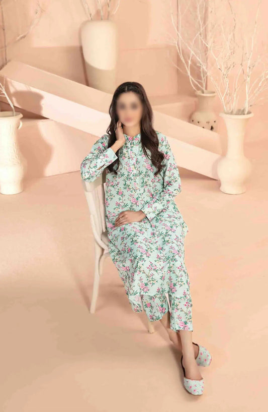 Anha - Stitched Digital Printed Swiss Collection - D 3224