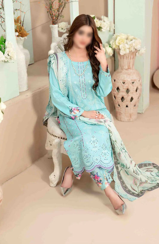 Nizana -Embroidered Lawn Collection - D 3356