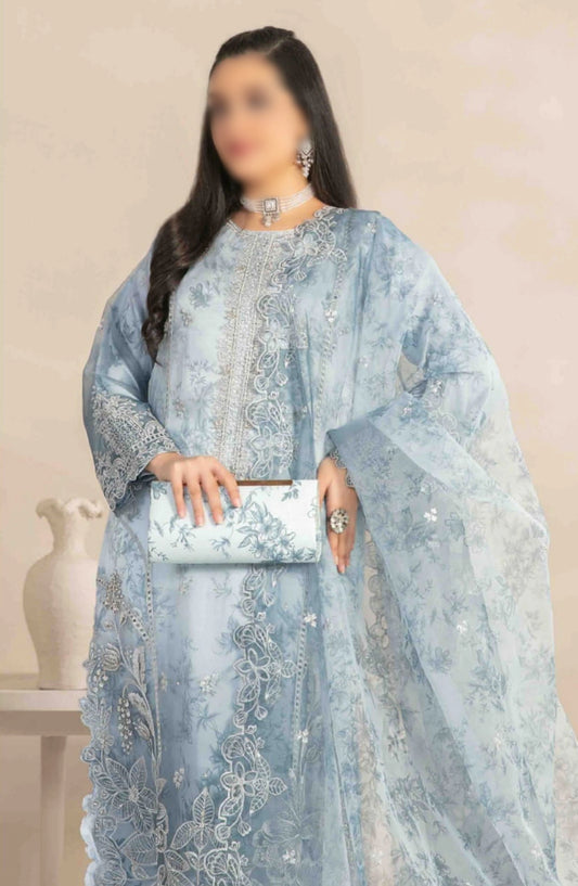 Jahira - Stitched Organza Collection BY Tawakkal Fabrics - D-3358