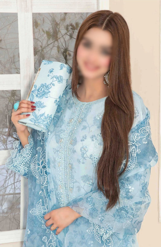 Jahira - Stitched Organza Collection BY Tawakkal Fabrics - D-3359