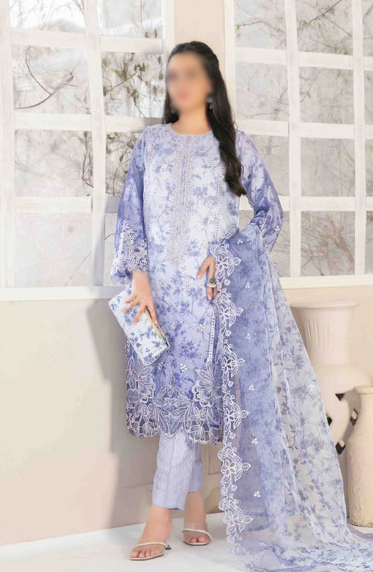 Jahira - Stitched Organza Collection BY Tawakkal Fabrics - D-3361