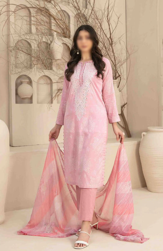 Naama - Embroidered Digital Lawn Collection - D 3452