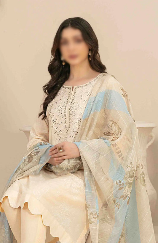 Naama - Embroidered Digital Lawn Collection - D 3453