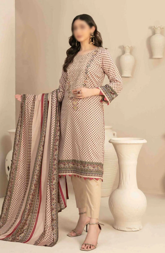 Naama - Embroidered Digital Lawn Collection - D 3460
