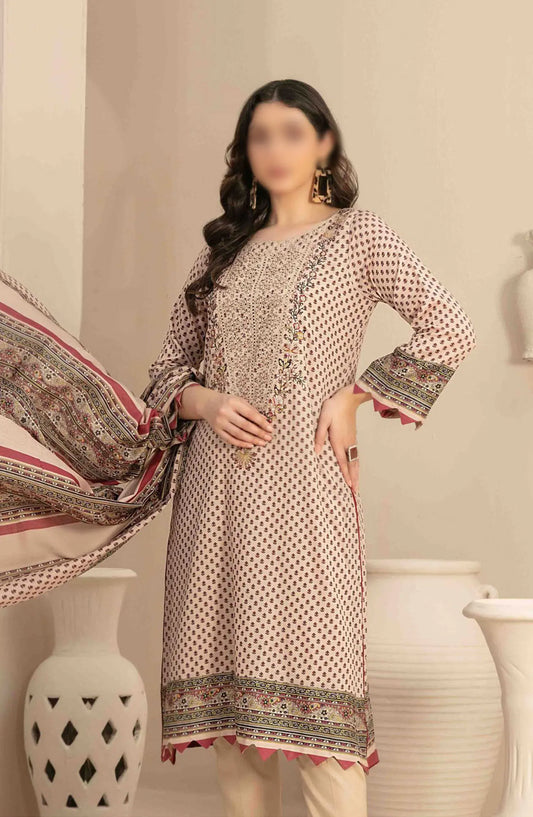 Naama - Embroidered Digital Lawn Collection - D 3460