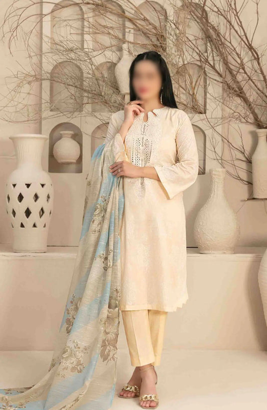 Naama - Embroidered Digital Lawn Collection - D 3465