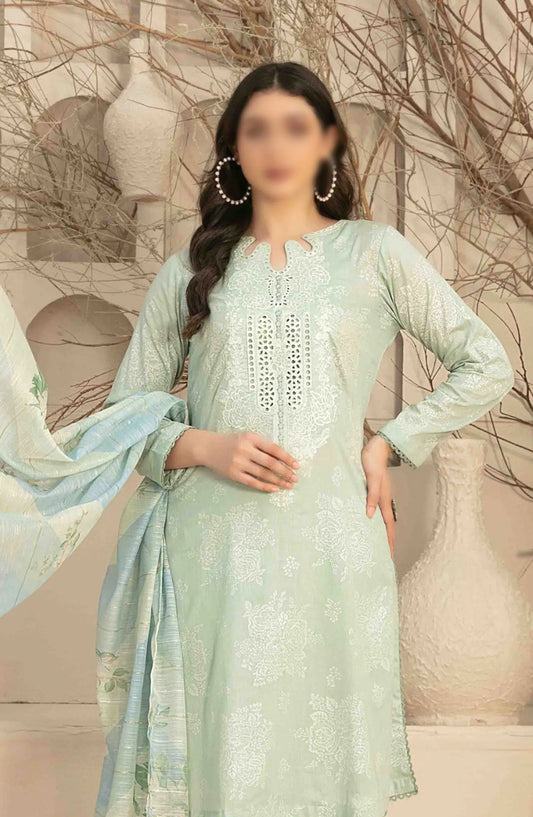 Naama - Embroidered Digital Lawn Collection - D 3466