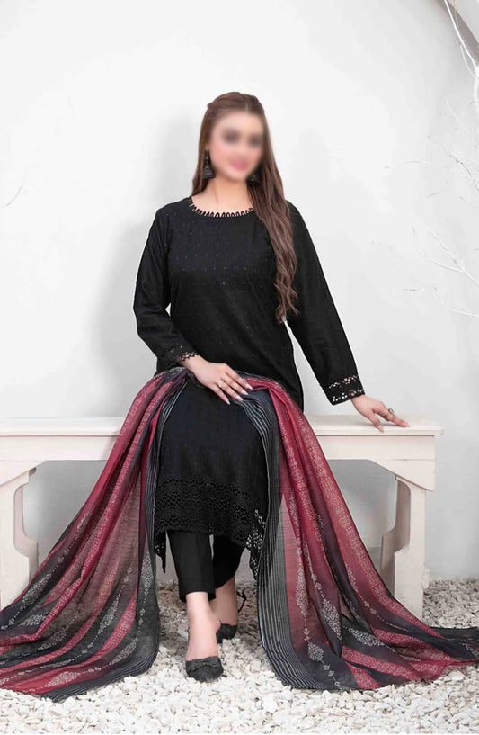 Leeba - Schiffli Embroidered Lawn Collection Vol II 2024 - D 3547